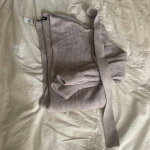 Express Long Trench Cardigan